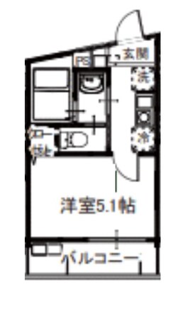 メルディア桜区田島３丁目NO.2の物件間取画像